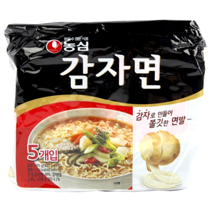 (로켓배송)농심 감자면 117 g, 5개 추천해요 (로켓배송)농심 감자면 117 g, 5개 추천해요