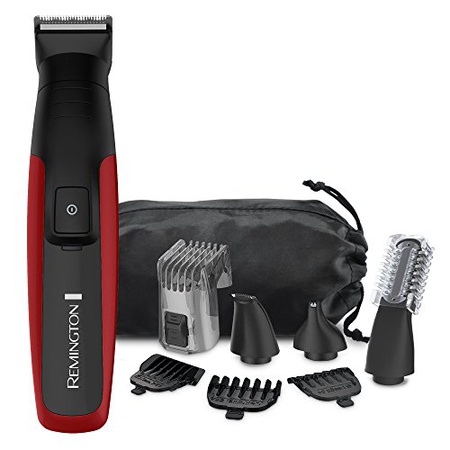  [쇼지]의 추천상품!! -  Remington PG6155B 리튬 파워 Face 헤드 바디 Grooming Kit 무선 Beard Trimmer 9 pieces Red   - 구매후기
