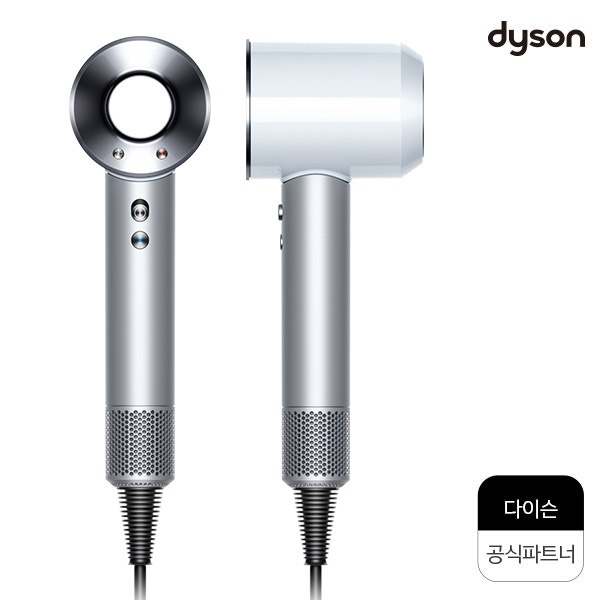  라온하우스 dyson 프리미엄 다이슨 슈퍼소닉 헤어드라이기 색상화이트  3단풍량 온도조절 4단계 외부쿨버튼 무게 770g 열제어장 보고 결정하세요!!