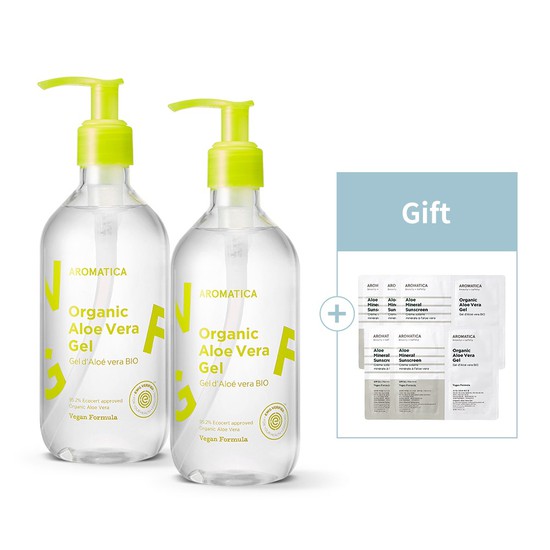  나만없어! 제품 11아로마티카95 유기농 알로에 베라 젤 300ml 체험 샘플 5매 증정 없음 확인해볼까요?