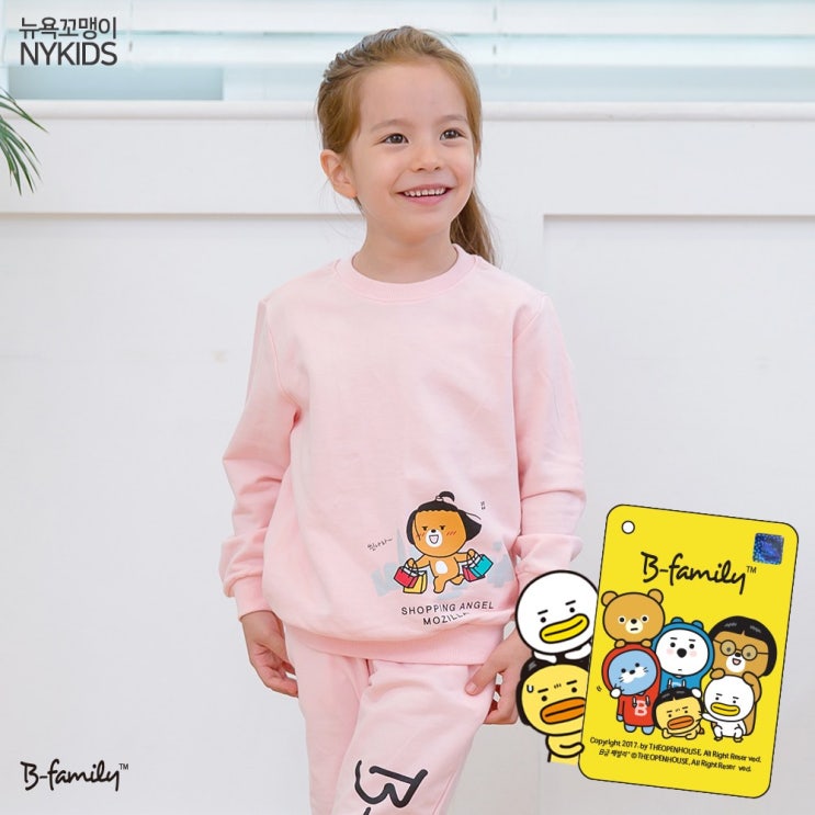 뉴욕꼬맹이 쇼핑엔젤 맨투맨 B급패밀리 캐릭터티셔츠 추천해요 뉴욕꼬맹이 쇼핑엔젤 맨투맨 B급패밀리 캐릭터티셔츠 추천해요