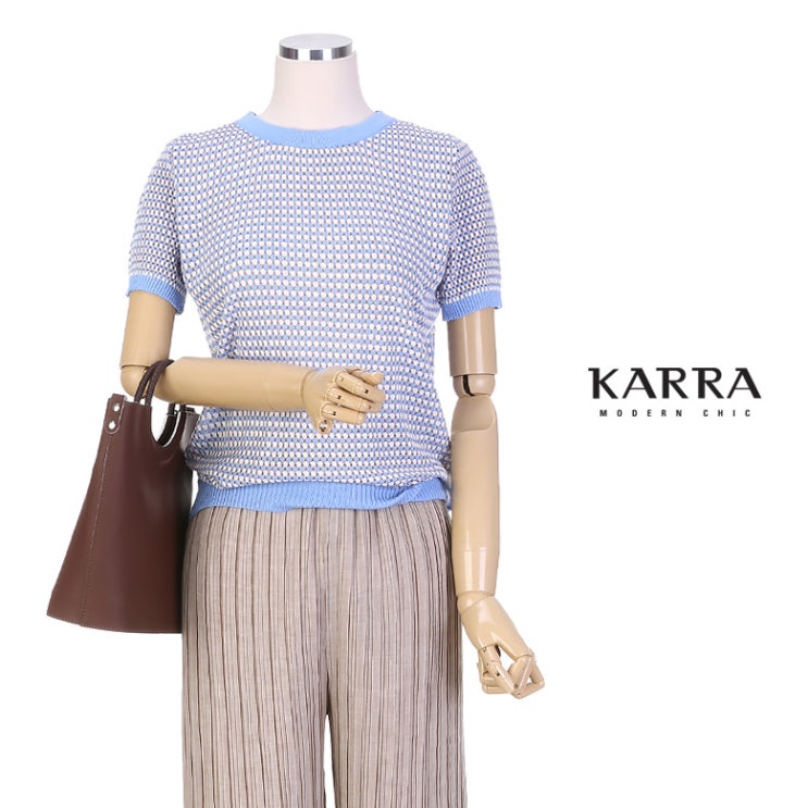 KARRA 플루어스블록반팔쿨니트_KB9SKN065A 추천해요 KARRA 플루어스블록반팔쿨니트_KB9SKN065A 추천해요