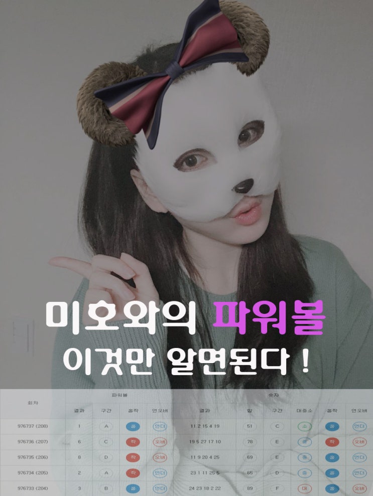  파워볼 픽공유 미호랑한다면 쉽게 재테크할수있다