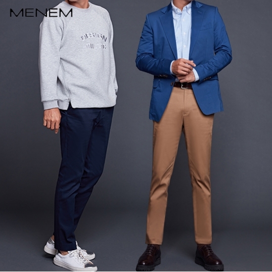 미넴옴므 (미넴옴므) 남성 시크릿 밴딩 스판 코튼팬츠(M18M4PT022)_V4B6 추천해요 미넴옴므 (미넴옴므) 남성 시크릿 밴딩 스판 코튼팬츠(M18M4PT022)_V4B6 추천해요