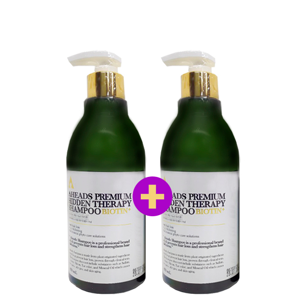   어헤즈 프리미엄 히든 테라피 샴푸 430ml X 2EA 1세트