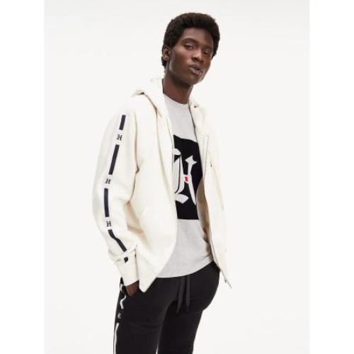   Tommy Hilfiger Tommy Hilfiger LEWIS HAMILTON RELAXED FIT HOODIE MW11417 White