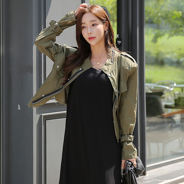 하이데일리 빈티지 크롭 야상자켓 추천해요 하이데일리 빈티지 크롭 야상자켓 추천해요