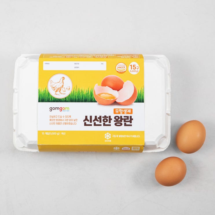 (로켓배송)곰곰 무항생제 신선한 왕란 15구, 1개 추천해요 (로켓배송)곰곰 무항생제 신선한 왕란 15구, 1개 추천해요