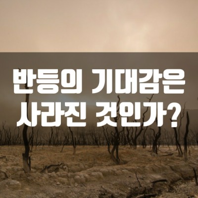 반등의 기대감은 사라진 것인가? - 신용공여 잔고의 급격한 하락