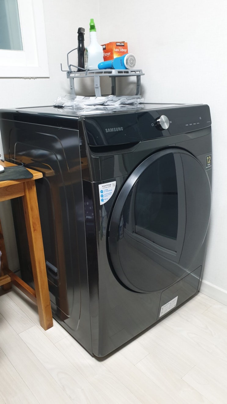  내돈내산 그랑데 건조기 AI 16 kg 블랙 케비어 DV16T8740BV
