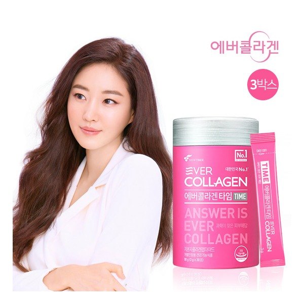  ※※ 에버콜라겐 3박스김사랑 타임 저분자콜라겐 3박스1박스3g30포 상세 설명 참조