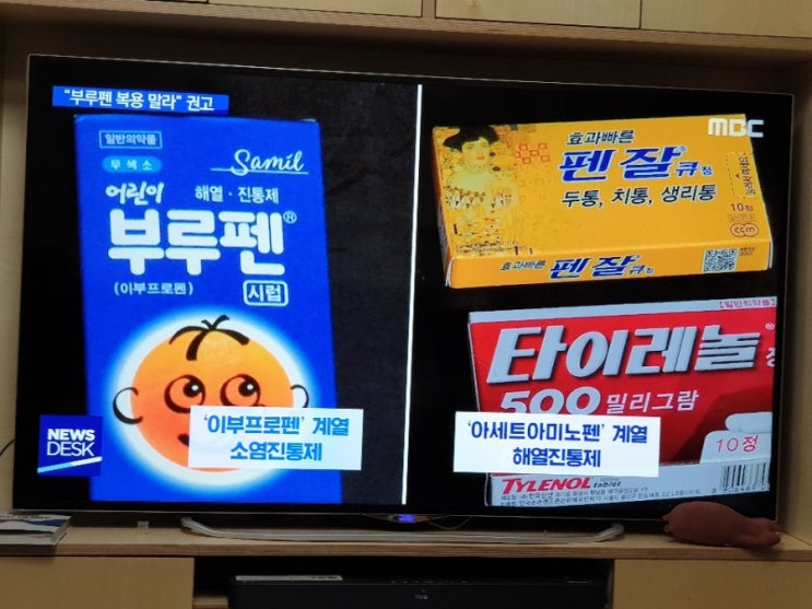  이부프로펜 계열(부루펜) 소염진통제 코로나19 의심환자 의사 확인뒤 복용할 것