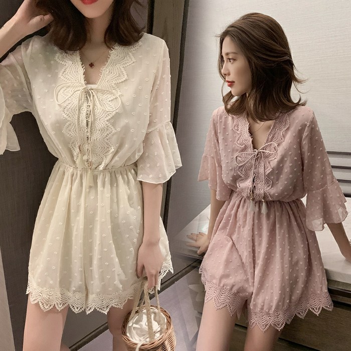 코코블랑 세라비 쉬폰점프슈트 추천해요 코코블랑 세라비 쉬폰점프슈트 추천해요