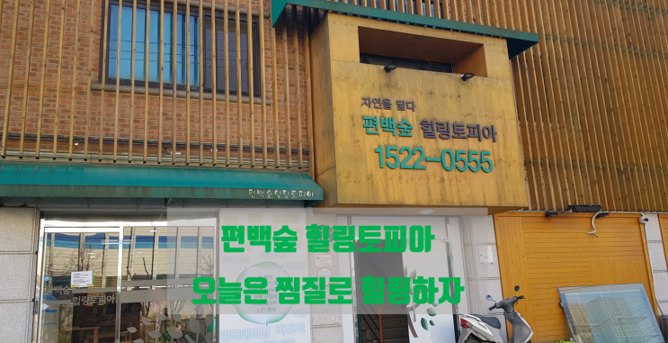  효소찜질방 청계산 편백숲 힐링토피아 / 형님 힐링 한 번 하시지요.