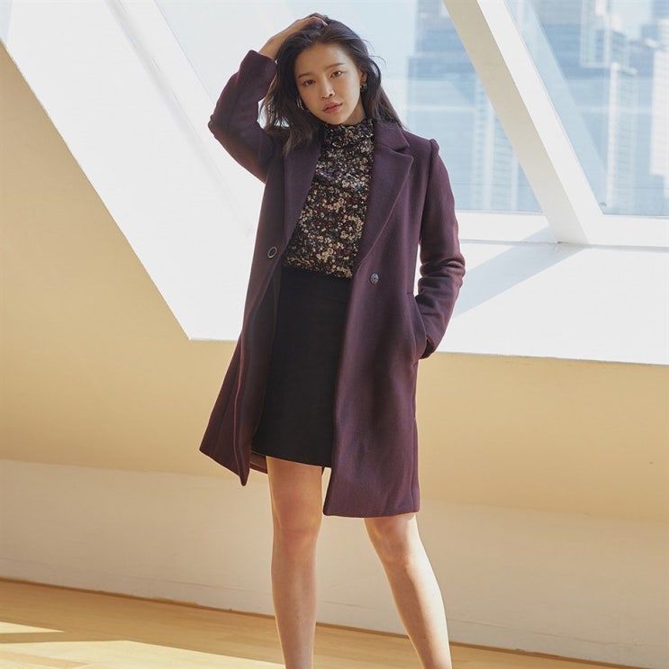  요즘 잘나가는 클라비스 여성용 솔리드 테일러드 코트 CVJH94T05M - 69,000원 짱