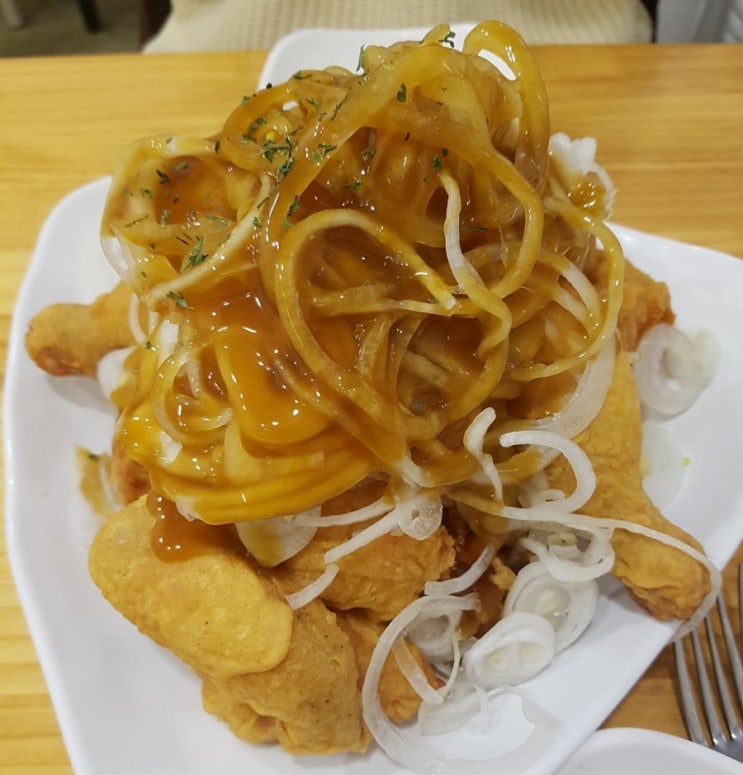  서구청역 맛집 / 서구청역 치킨 / 인천 심곡동 맛집 / 심곡동 치킨 / 골드어니언이 맛있는 <경아두마리치킨 서구청점>