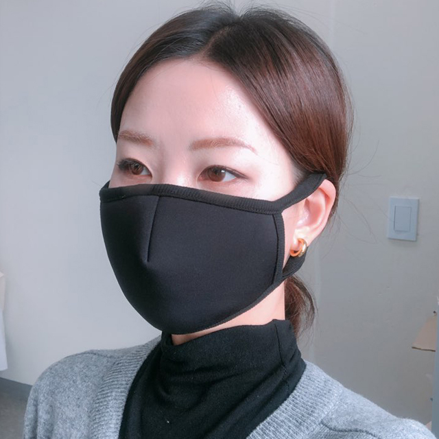  어나더뷰 841 네오플랜 빨아쓰는 재사용 국산 원단 여자 남자 마스크, 1개