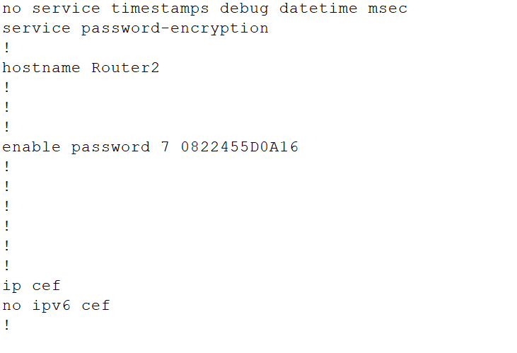 Cisco Router Password setup : 네이버 블로그