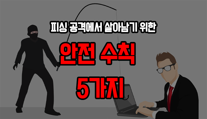  피싱 공격에서 살아남기 위한 안전 수칙 5가지 [위드네트웍스]