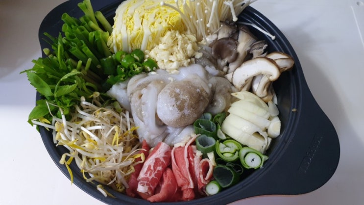  3월 제철음식 ! 쭈꾸미 샤브샤브 만들기
