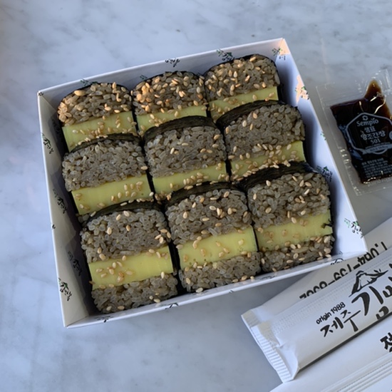 제주 김만복김밥 솔직후기 줄서서먹긴 좀..
