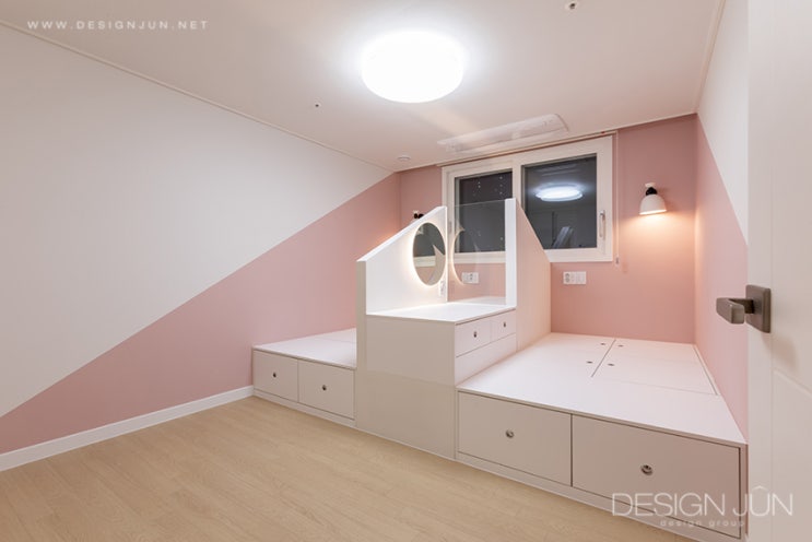  아이들의 침실 인테리어  동탄  린스트라우스 더레이크 42평형 아파트 [디자인준/DESIGN JUN]