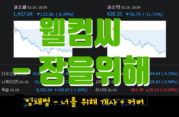  웰컴씨 - 장을위해 (임재범 - 너를위해 커버?)