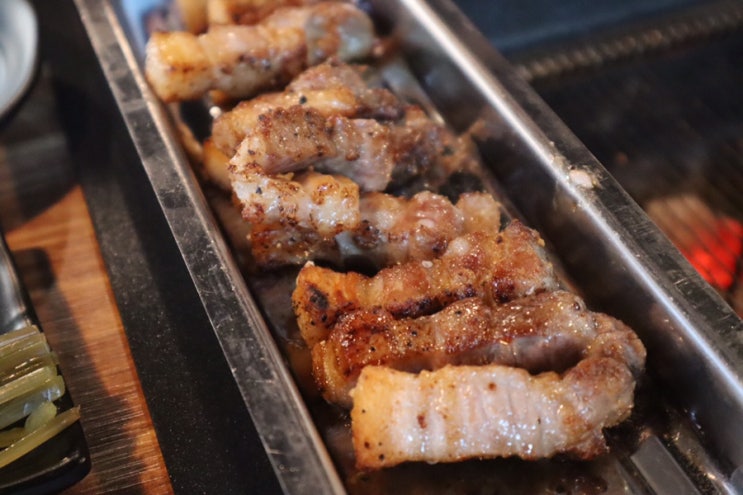 경주 고기 맛집 고기요 쫄깃한 삼겹살과 황제갈비살