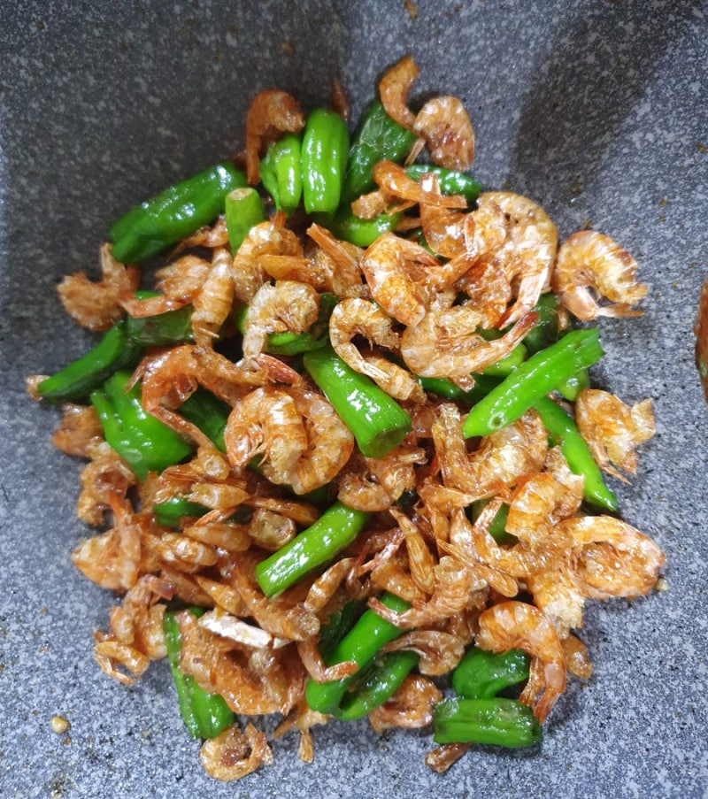 건새우꽈리고추볶음