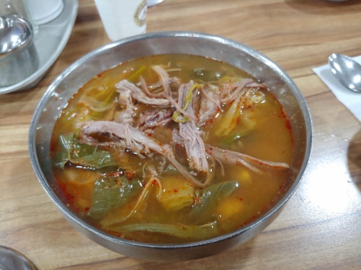  [무교동맛집]부민옥 육개장 고기너무많아