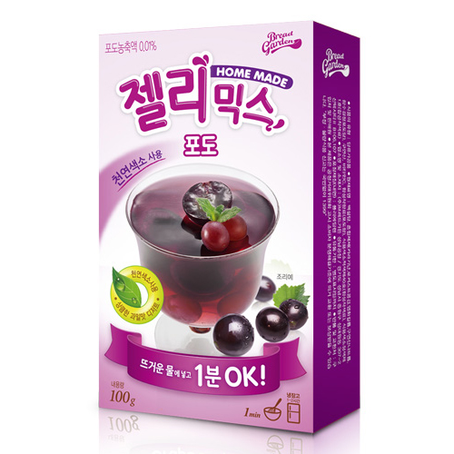 젤라틴/가루젤라틴/젤리믹스/젤리만들기, 100g, 포도젤리 추천해요