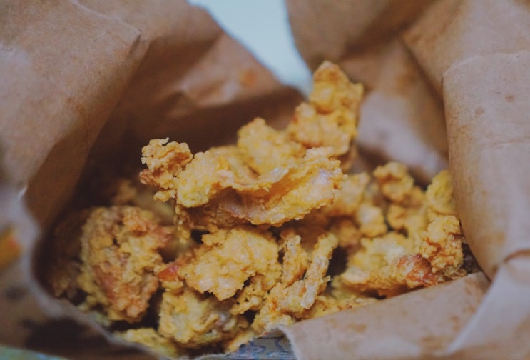 야식으로 노랑통닭 - 관평점