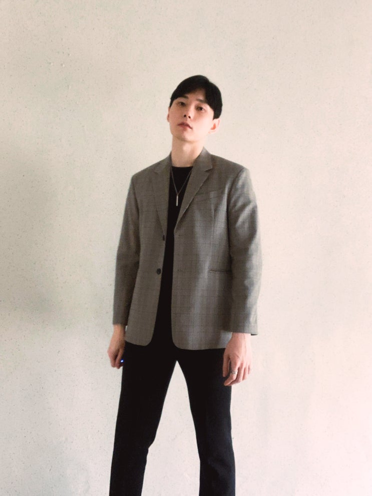  남자블레이저코디(DailyLook) - 드로우핏, H&M, 토즈(TOD's), 컨셉원 슬렉스
