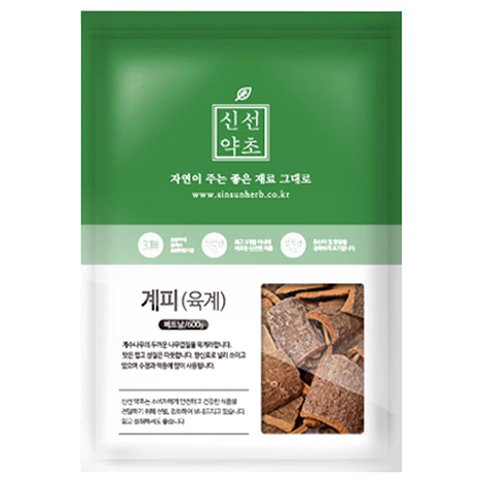 (로켓배송)신선약초 육계 계피, 600g, 1개 추천해요