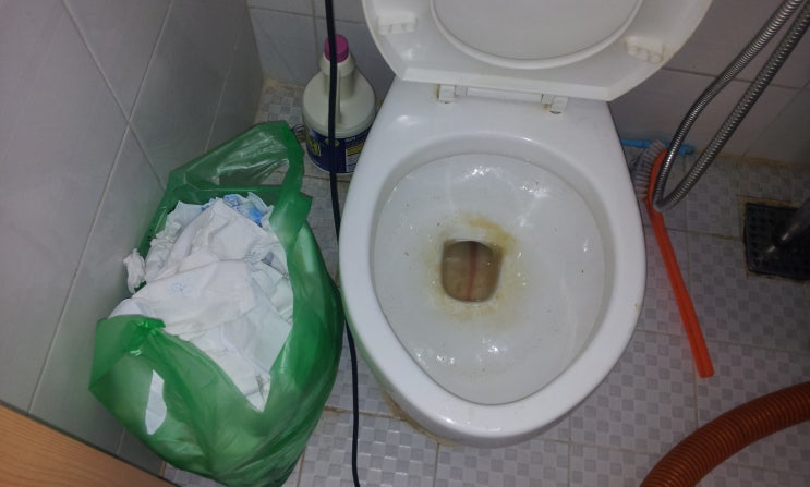  물티슈변기막힘 또는 변기 휴지 막힘 어떤게 진실일까?