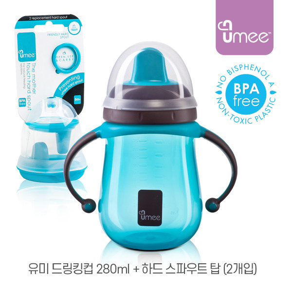 [유미] [Umee] 드링킹컵(블루)+하드스파우트(블루), 상세 설명 참조