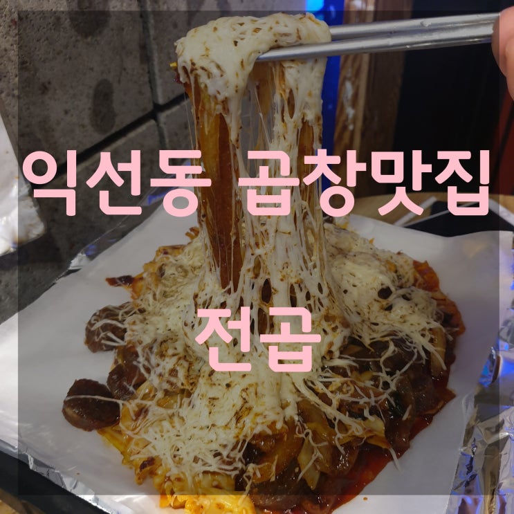  종로3가역 맛집 익선동 곱창 [전곱]