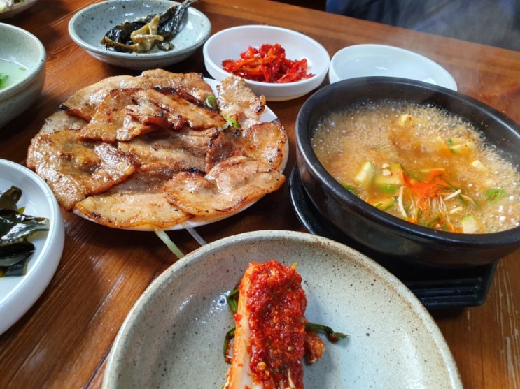 양산 덕계 맛집 "석천" 연탄석쇠불고기 집