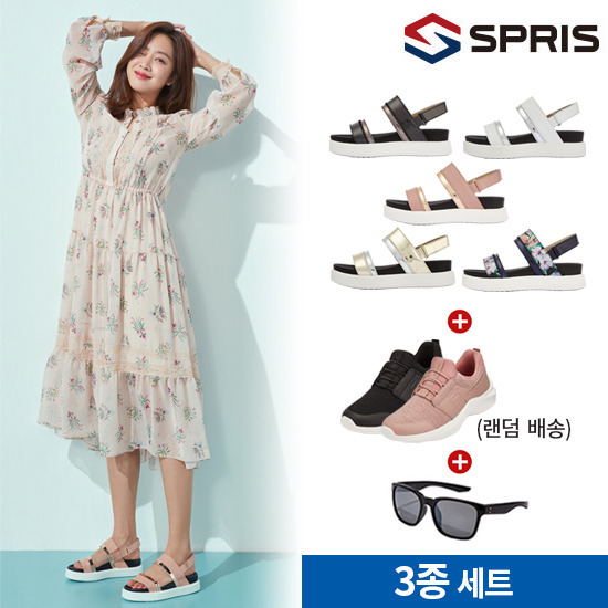 조보아 여성 스프리스 스트랩 소가죽샌들 + 워킹화 +선글라스 추천해요 조보아 여성 스프리스 스트랩 소가죽샌들 + 워킹화 +선글라스 추천해요