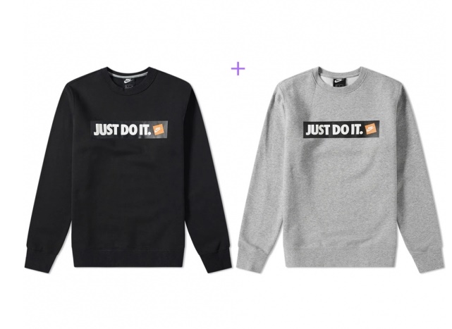  [1+1]나이키 JUSTDOIT 맨투맨 기획전
