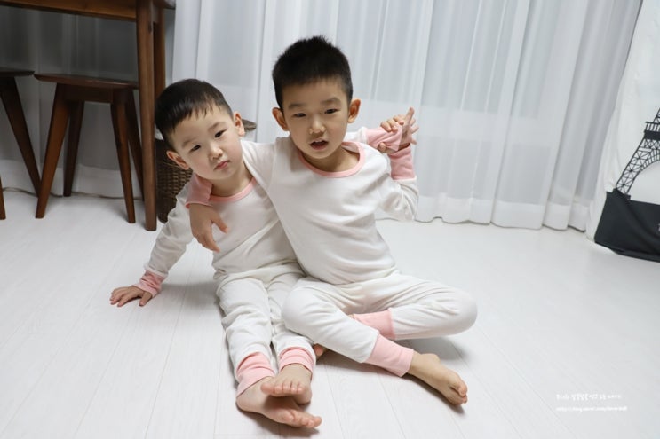  유아실내복 토리밤 연년생같은 2살터울 형제 사이즈