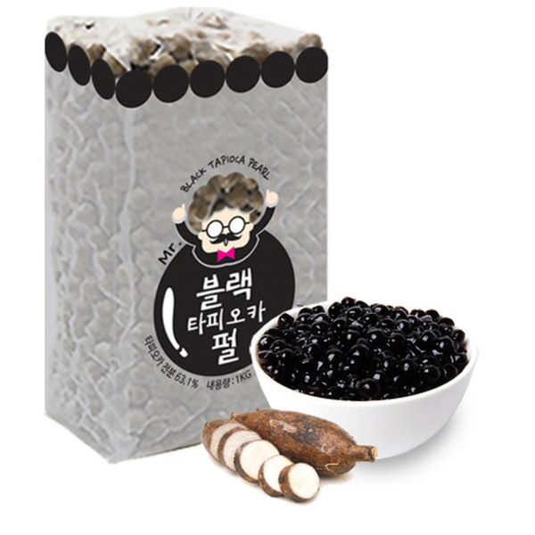 티바인 네이쳐티 블랙타피오카펄 버블티펄 버블티재료 1kg, 1개 추천해요 티바인 네이쳐티 블랙타피오카펄 버블티펄 버블티재료 1kg, 1개 추천해요