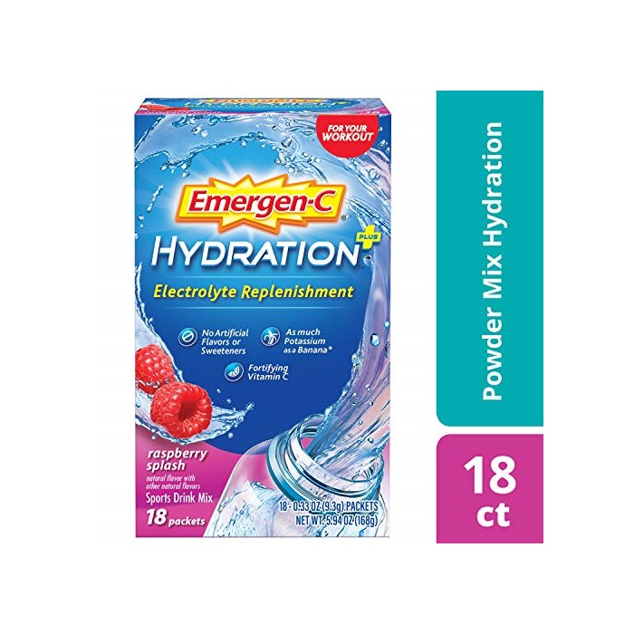 이머진C 하이드레이션 플러스 9.3g 18포 Hydration RASPBERRY SPLASH Flavor 0.33 oz 18 Packets, 단일상품 추천해요