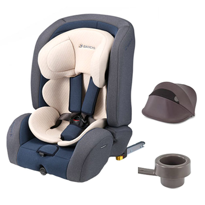 (로켓배송)다이치 썬바이저 패키지 카시트 디가드 토들러 ISOFIX 분리형, 오가닉 그레이 추천해요