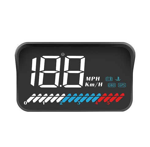  HUD/계기판 신상 3S 자동차 HUD 헤드업디스플레이 계기판 OBD/GPS겸용 M7, 12V, 1개 제품 