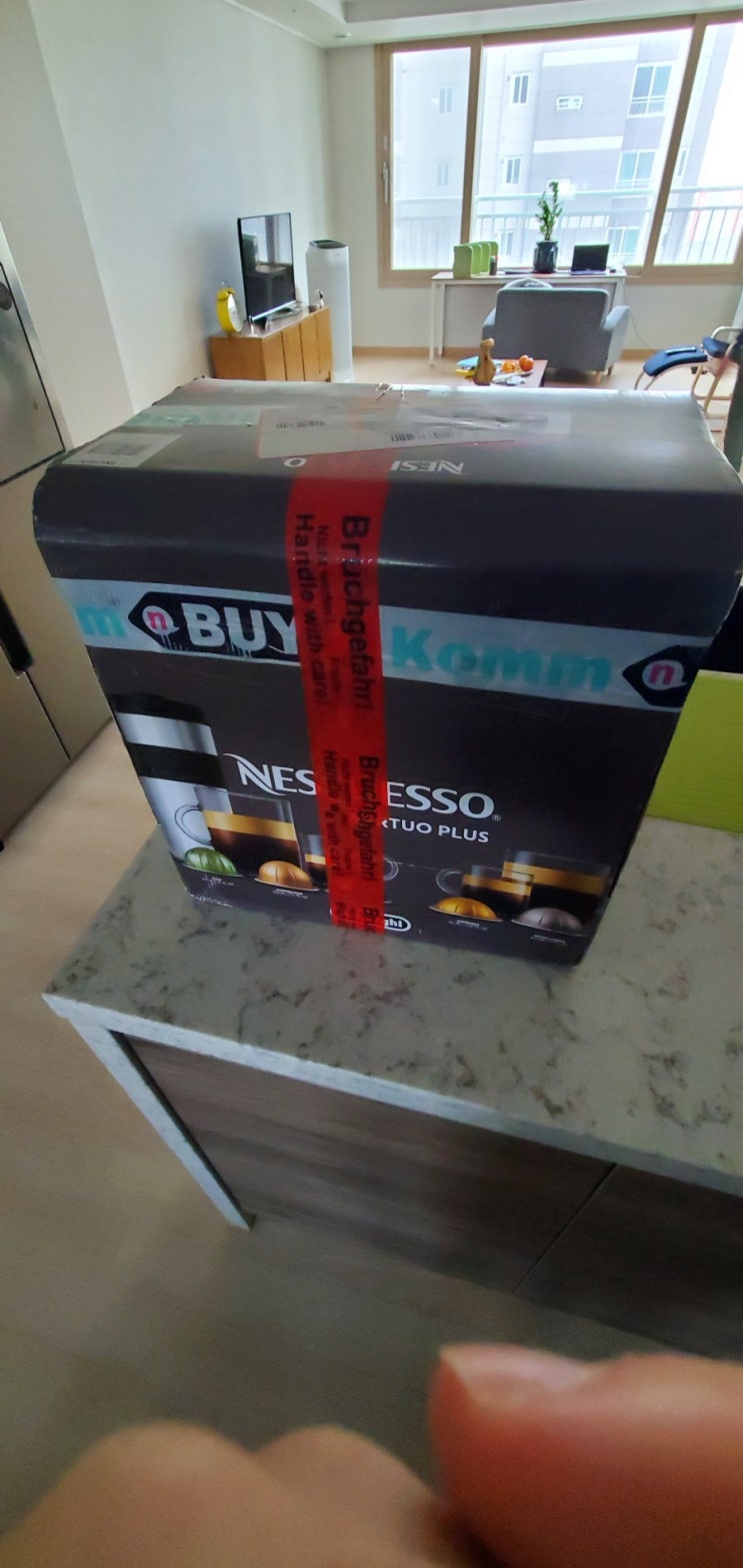  리얼리 조지(Really George?) 네스프레소(nespresso) 캡슐커피머신 오픈기..
