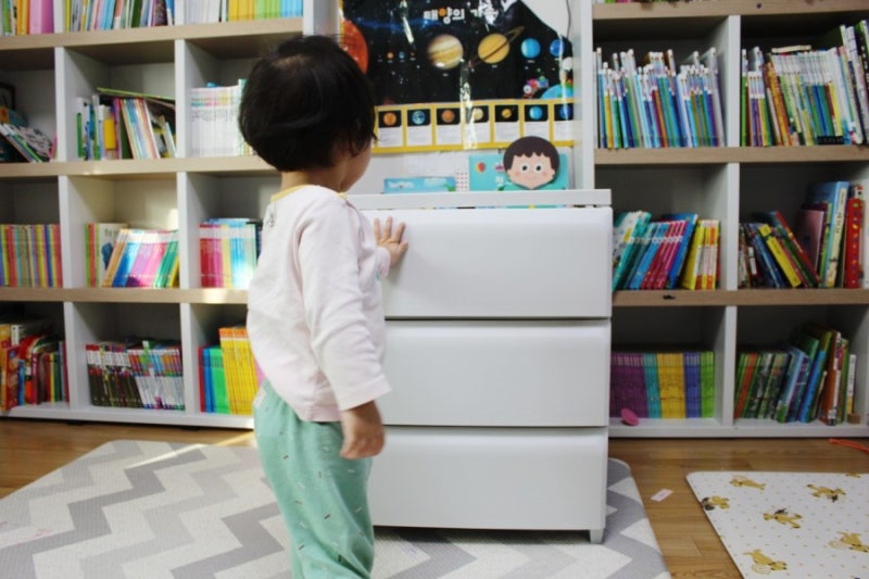 플라스틱 서랍장 리빙앤트리 조립식 서랍장 튼튼하네!