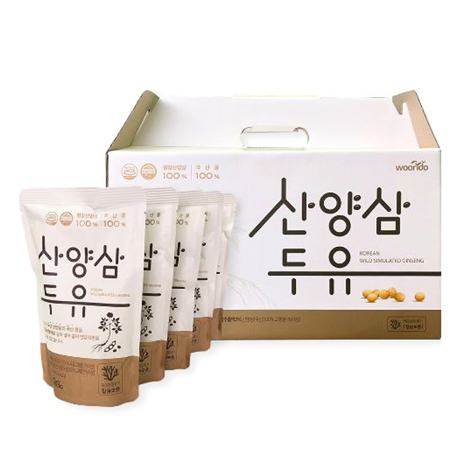  우리두 산양삼 두유 190ml 15개입