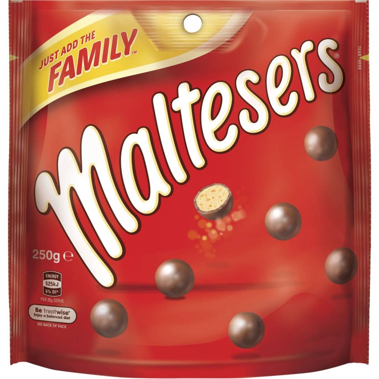  Maltesers 몰티저스 엄마는 외계인 초코볼 시리즈  패밀리팩 250g 1개