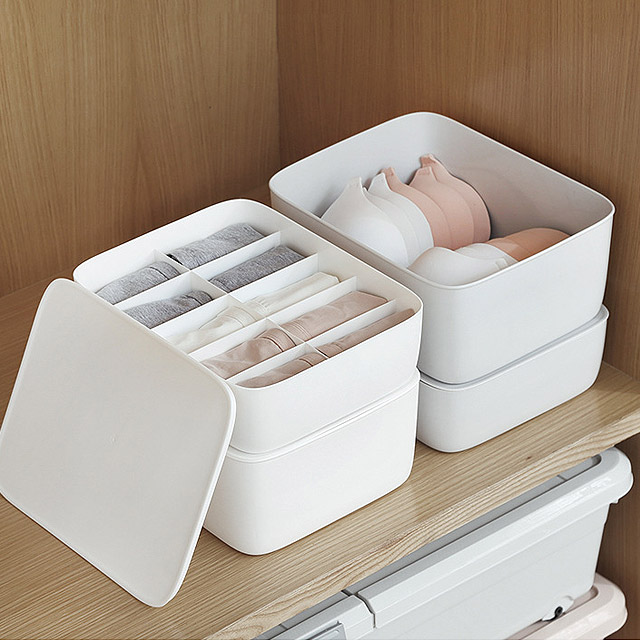 아이디어라떼 모던 심플 속옷정리함 화이트, 1칸 추천해요 아이디어라떼 모던 심플 속옷정리함 화이트, 1칸 추천해요